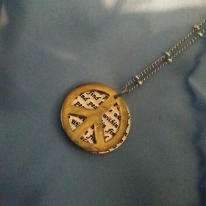 Peace necklace